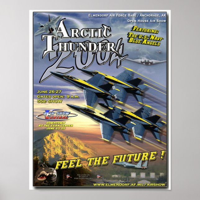 Blue Angels Air Show Poster (Vorne)