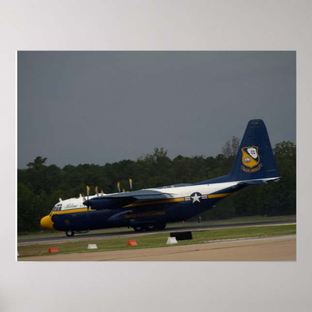 Blue Angels' C-130 "Fat Albert". Poster (Vorne)
