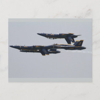 Blue Angels fliegen über Pensacola Beach, Florida Postkarte