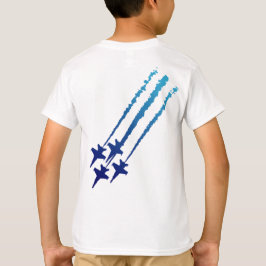 Blue Angels Front & Back Diamonds T - Shirt
