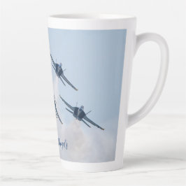 Blue Angels Latte Tasse
