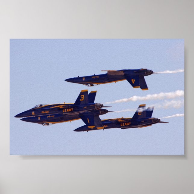 Blue Angels Poster (Vorne)
