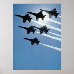 Blue Angels Poster