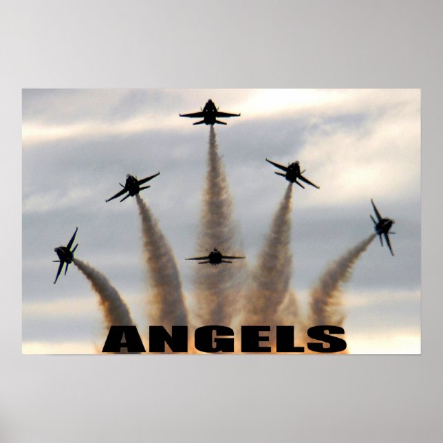 Blue Angels Poster (Vorne)