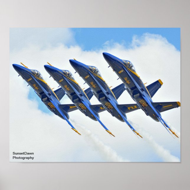 Blue Angels Poster (Vorne)