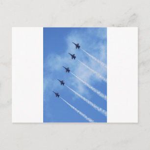 Blue Angels Postkarte