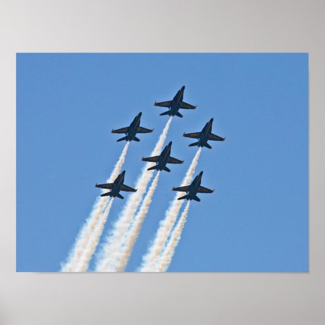 Blue Angels Six Ship Formation Poster (Vorne)