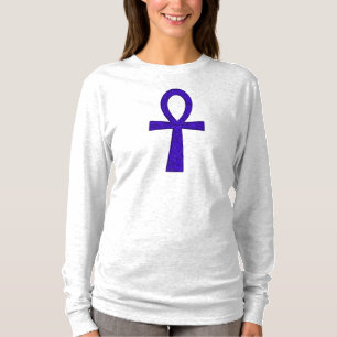 Blue Ankh Adult Bekleidung T-Shirt
