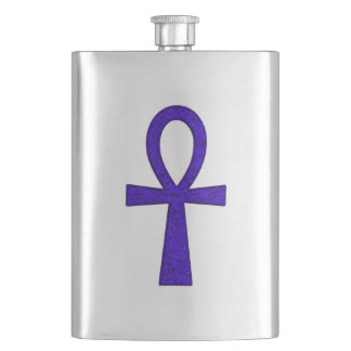 Blue Ankh Classic Flask Flachmann