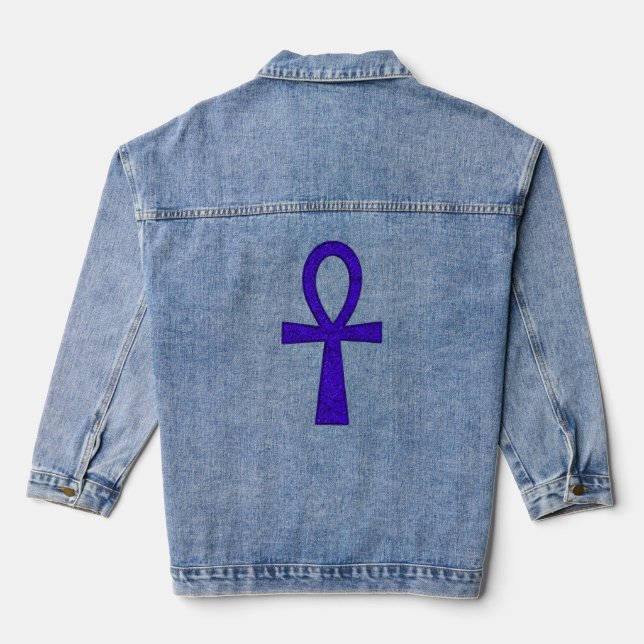 Blue Ankh Denim Jacket Jeansjacke (Rückseite)