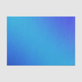 Blue Aqua Bright Ombre Gradient Seidenpapier