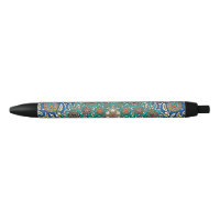 Blue Arabesque Design