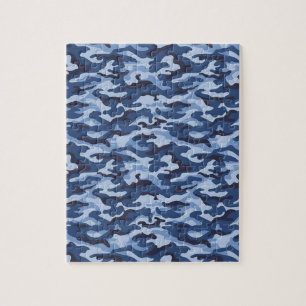 Blue Army Jigsaw Puzzle Daisy