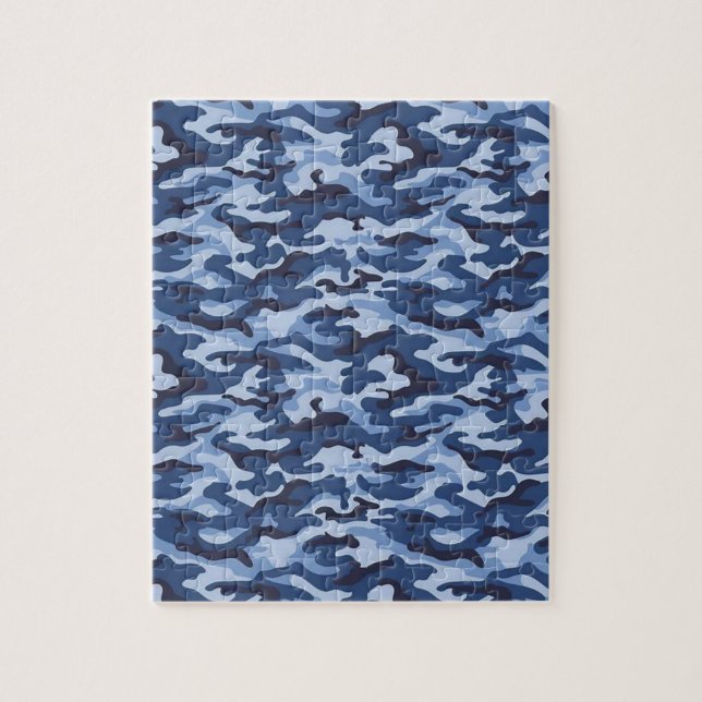 Blue Army Jigsaw Puzzle Daisy (Vertikal)