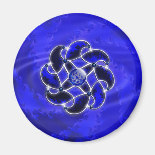 Blue As Sea Magnet
