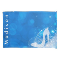 Blue Aschenella Sparkle High Heel Personalisiert