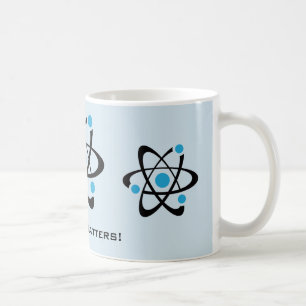 Blue Atoms Science Design Tasse