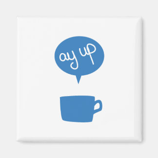 Blue Aup Cup Magnet