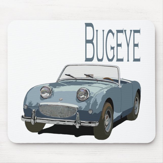 Blue Austin Healey Sprite Mousepad (Vorne)