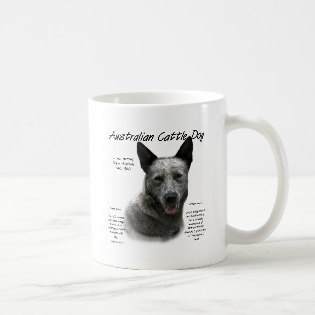 Blue Australian Cattle Dog History; Blue ACD Kaffeetasse (Rechts)