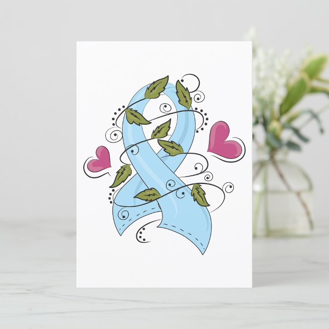 Blue Awareness Ribbon Einladung (Von Creator hochgeladen)