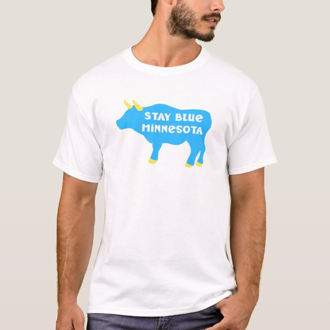 Blue Babe the Blue Ox bleibe T-Shirt (Vorderseite)