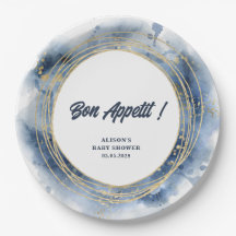 Blue Baby Boy Dusche Runde