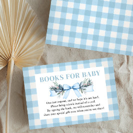 Blue Baby Boy Mallard Duck Books for Baby Begleitkarte