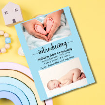 Blue Baby Boy Size and Weight Foto Birth