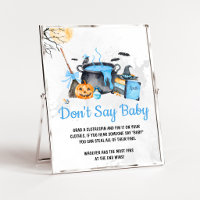 Blue Baby braut sich zusammen Hexe Don't Say Baby