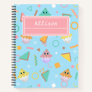 Blue Baby Chick Notizbuch