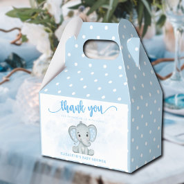 Blue Baby Elephant Little Peanut Baby Dusche Geschenkschachtel