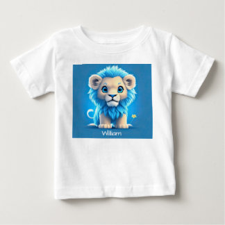 Blue Baby Lion für Löwenliebhaber T-shirt