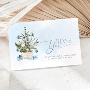 Blue Baby seine kalte Außendusche danke Karte