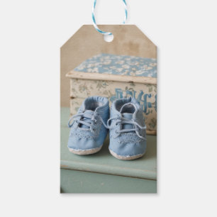 Blue Baby Shoes Geschenkanhänger