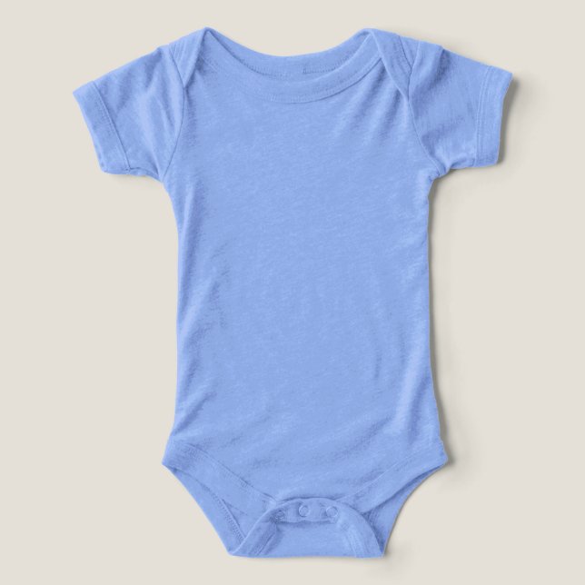 Blue Baby Tri-Mix Bodysuit (Design Vorderseite)