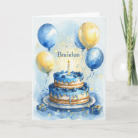 Blue Balloons Blueberry Boy Name