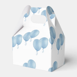 Blue balloons cadeaudoos geschenkschachtel