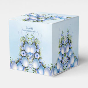 Blue Balloons Fvor Box Geschenkschachtel