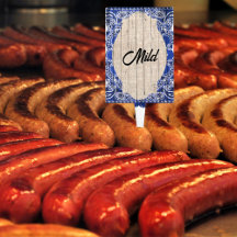 Blue Bandana Mild Foods Label nicht