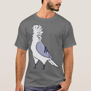 Blue Bar Old German Owl Pigeon 2 T-Shirt
