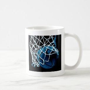 Blue Basketball Tasse