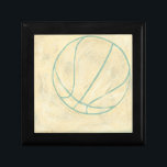 Blue Basketball von Chariklia Zarris Erinnerungskiste<br><div class="desc">Bounce,  Bounce,  Pass mit diesem blauen Basketball von Chariklia Zarris. Ein einfaches Design,  das das Wesen des Balls erfasst. Sie können vielleicht nicht mit ihm Lieferwagen spielen,  aber es würde eine großartige Ergänzung zu Ihrer Wand darstellen. Bestelle noch heute!</div>