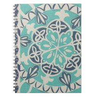 Blue Batik Tile I