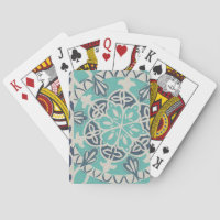Blue Batik Tile I
