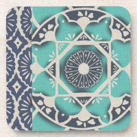 Blue Batik Tile II