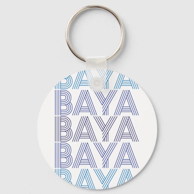Blue Baya Schlüsselanhänger (Vorderseite)