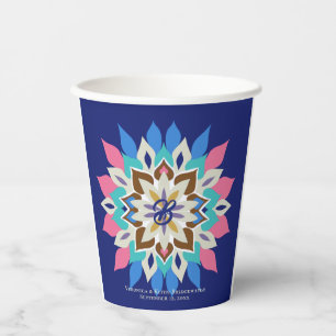 Blue Bayou 12-oz Hochzeit Pappbecher