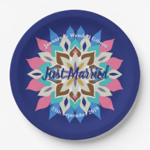 Blue Bayou 9-Zoll-Hochzeitsplatten