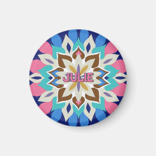 Blue Bayou Runde Magnet
